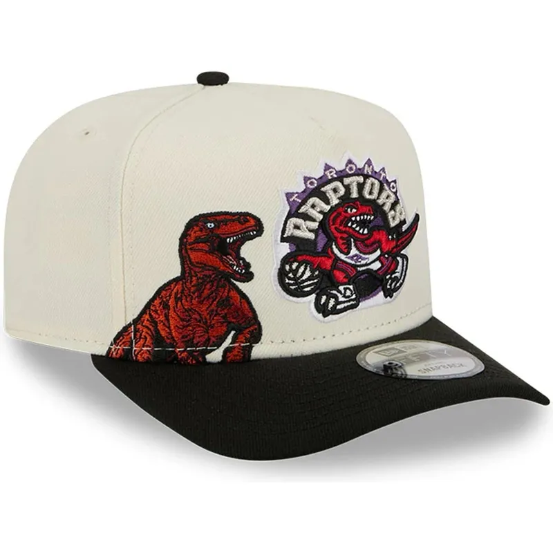 epci-curbata-negru-snapback-9fifty-a-frame-precurved-hardwood-classics-de-toronto-raptors-nba-de-new-era