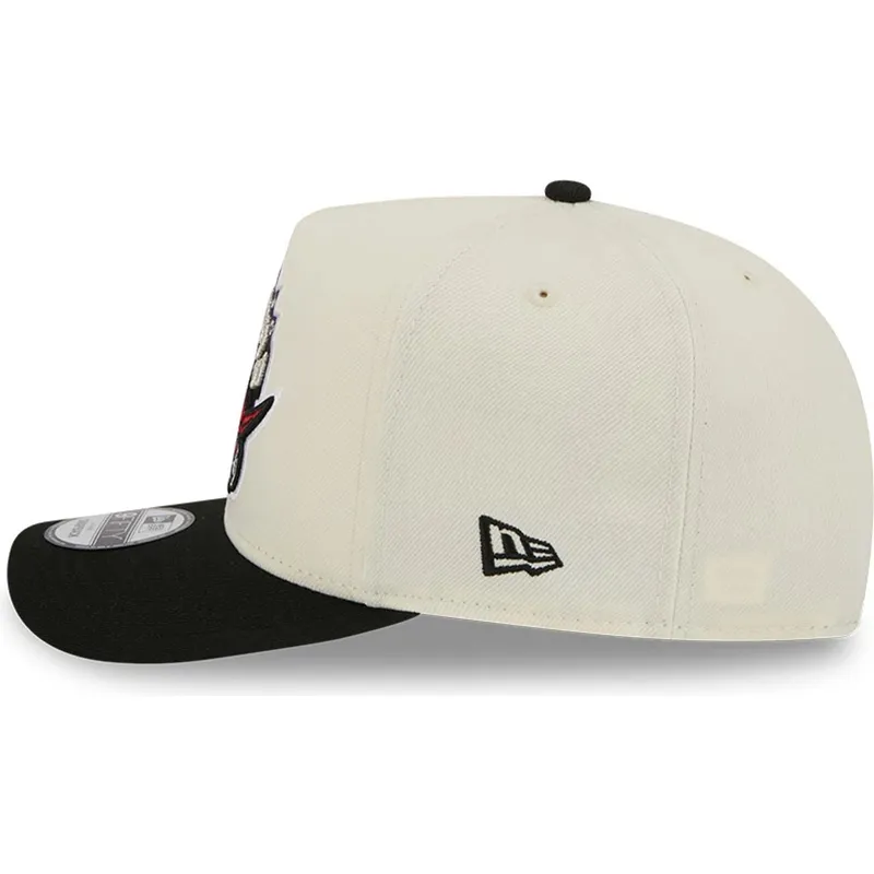 epci-curbata-negru-snapback-9fifty-a-frame-precurved-hardwood-classics-de-toronto-raptors-nba-de-new-era