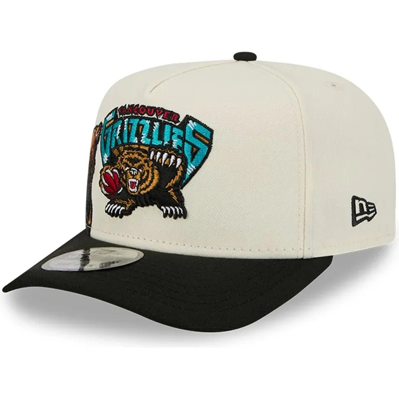 epci-curbata-negru-snapback-9fifty-a-frame-precurved-hardwood-classics-de-vancouver-grizzlies-nba-de-new-era