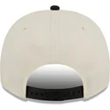 new-era-curved-brim-9fifty-a-frame-precurved-hardwood-classics-washington-wizards-nba-beige-and-black-snapback-cap