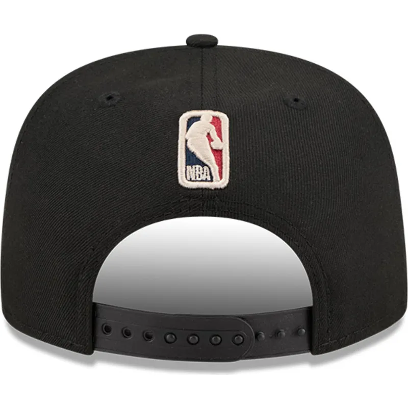 czarna-plaska-czapka-snapback-9fifty-a-frame-hardwood-classics-milwaukee-bucks-nba-od-new-era