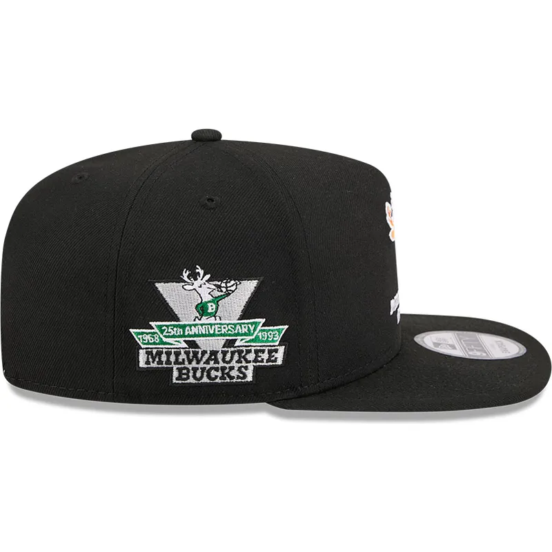 cappellino-nero-snapback-9fifty-a-frame-hardwood-classics-dei-milwaukee-bucks-nba-di-new-era