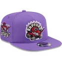 casquette-plate-violette-snapback-9fifty-a-frame-hardwood-classics-toronto-raptors-nba-new-era