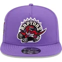 violette-snapback-kappe-9fifty-a-frame-hardwood-classics-der-toronto-raptors-nba-von-new-era