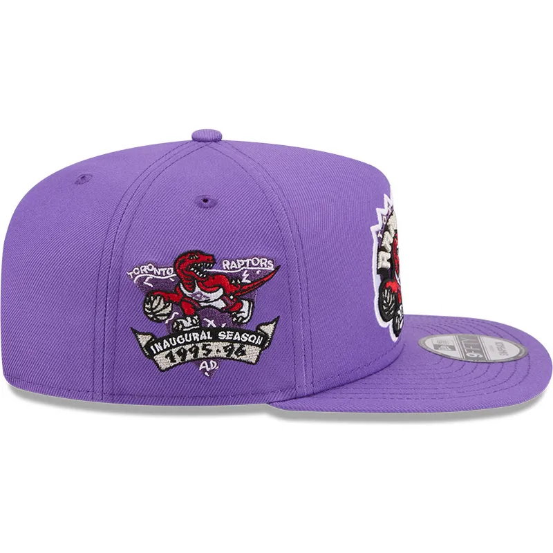 snapback-9fifty-a-frame-hardwood-classics-toronto-raptors-nba-new-era