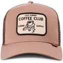 epci-curbata-maro-snapback-hft-coffee-head-de-djinns