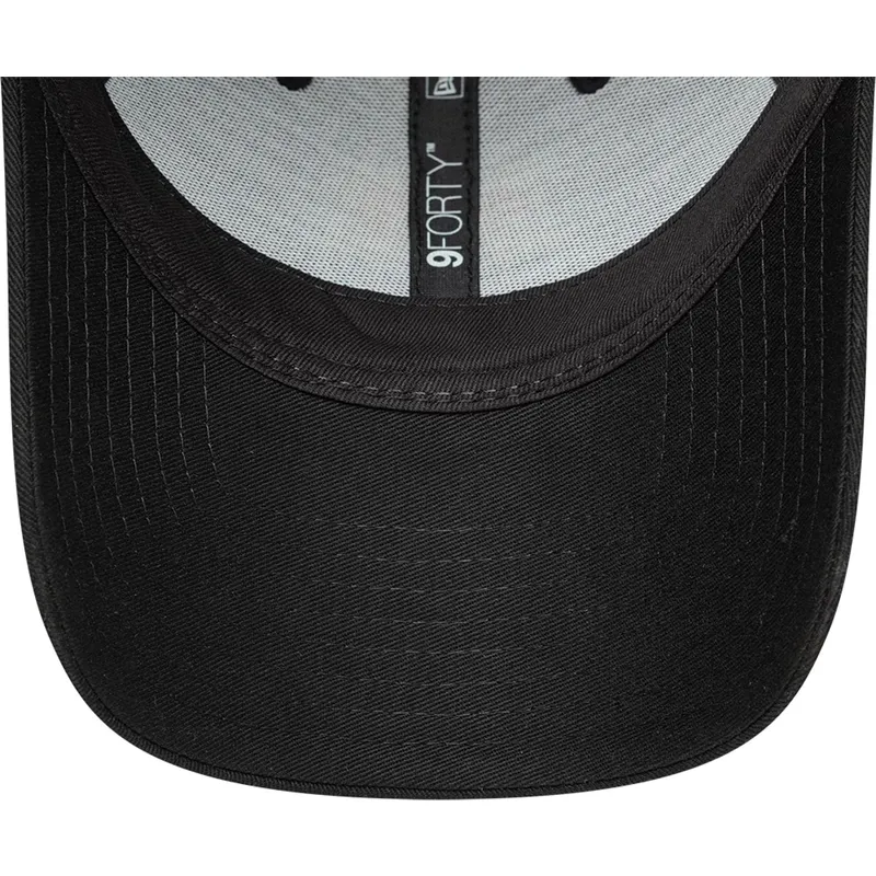 cappellino-curvo-nero-regolabile-del-fc-barcelona-laliga-9forty-core-di-new-era