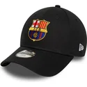 cap-curbata-black-snapback-pentru-copii-9forty-ajustable-de-fc-barcelona-laliga-de-new-era