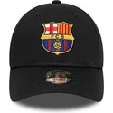 cap-curbata-black-snapback-pentru-copii-9forty-ajustable-de-fc-barcelona-laliga-de-new-era