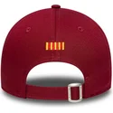 casquette-courbee-rouge-ajustable-pour-enfant-fc-barcelona-laliga-9forty-core-new-era