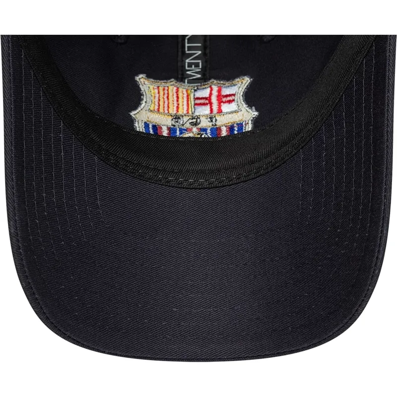 cappellino-curvo-blu-navy-regolabile-del-fc-barcelona-laliga-9twenty-core-di-new-era