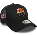 casquette-trucker-noire-fc-barcelona-laliga-a-frame-patch-new-era