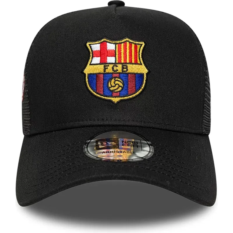 cap-curbata-black-snapback-a-frame-trucker-de-fc-barcelona-laliga-de-new-era