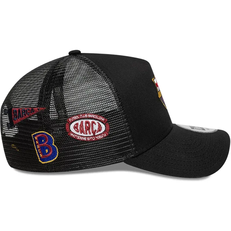 epci-curbata-negru-snapback-a-frame-trucker-de-fc-barcelona-laliga-de-new-era