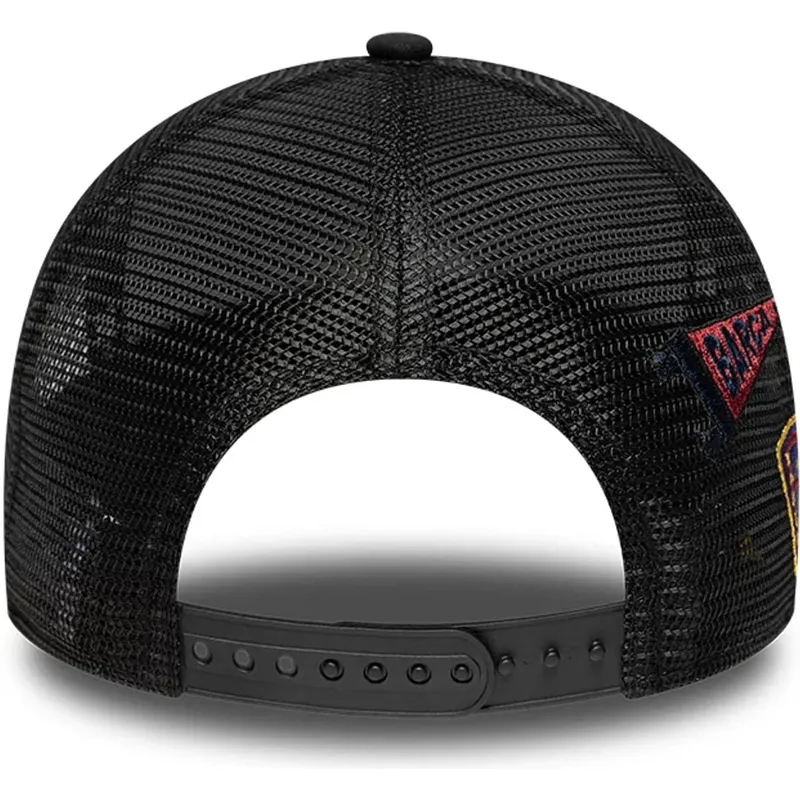 svart-trucker-keps-fc-barcelona-laliga-a-frame-patch-fran-new-era