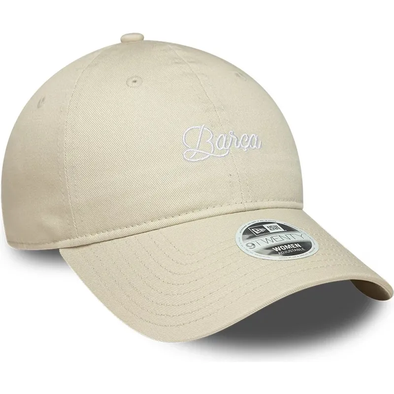 epci-curbata-bej-snapback-9twenty-ajustable-de-fc-barcelona-laliga-de-new-era