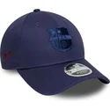 cappellino-curvo-blu-navy-regolabile-del-fc-barcelona-laliga-9forty-m-crown-graphic-di-new-era
