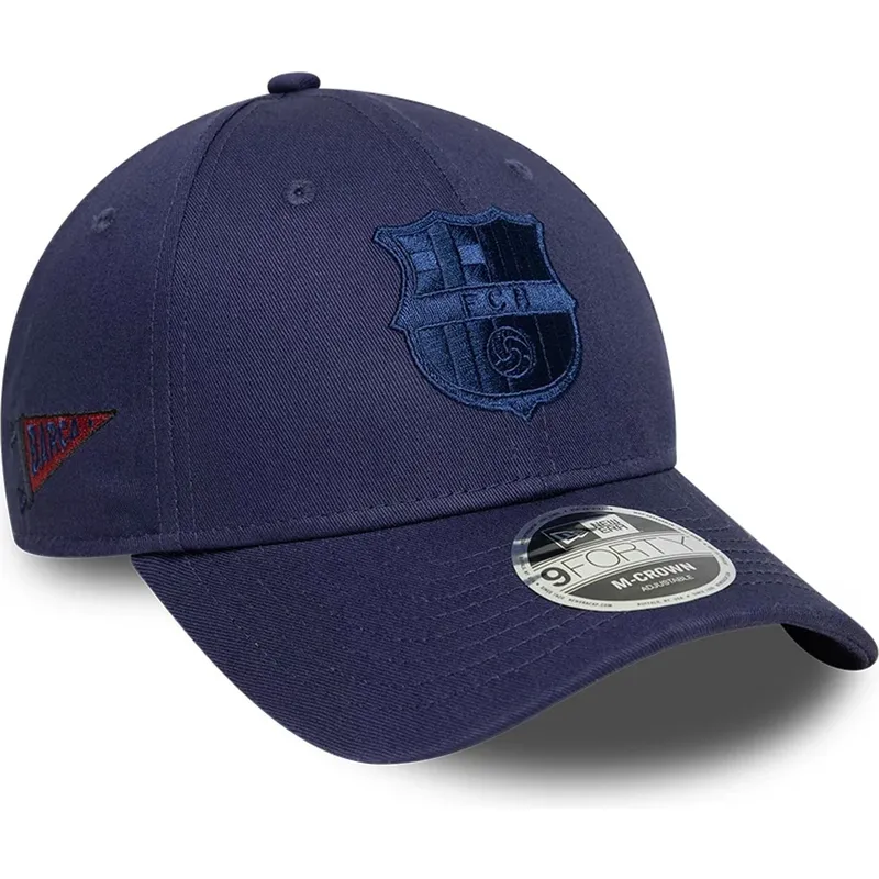 epci-curbata-bleumarin-snapback-9forty-m-crown-ajustable-de-fc-barcelona-laliga-de-new-era