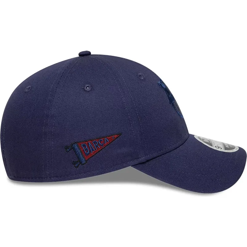 cap-curbata-navy-blue-snapback-9forty-m-crown-ajustable-de-fc-barcelona-laliga-de-new-era