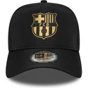 epci-curbata-negru-snapback-a-frame-trucker-de-fc-barcelona-laliga-de-new-era