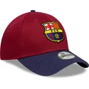 cap-curbata-multicolor-snapback-pentru-copii-9forty-ajustable-de-fc-barcelona-laliga-de-new-era