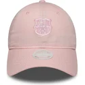 gorra-curva-rosa-ajustable-para-mujer-con-logo-rosa-de-fc-barcelona-laliga-9twenty-de-new-era