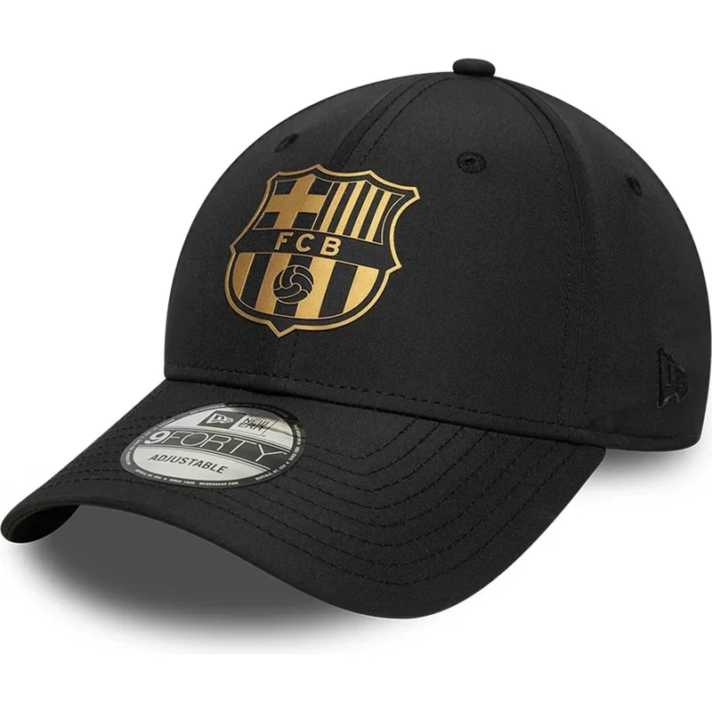 cap-curbata-black-snapback-9forty-ajustable-de-fc-barcelona-laliga-de-new-era