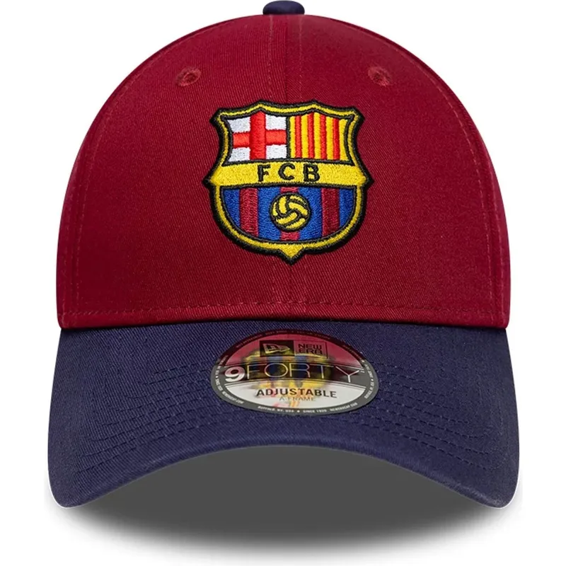 epci-curbata-papagal-snapback-9forty-ajustable-de-fc-barcelona-laliga-de-new-era
