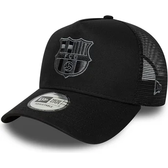 Casquette trucker noire FC Barcelona LALIGA A Frame Tonal New Era