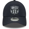 cappellino-curvo-blu-navy-regolabile-fc-barcelona-laliga-9forty-reflective-di-new-era