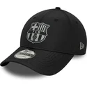 cappellino-curvo-nero-regolabile-del-fc-barcelona-laliga-9forty-reflective-di-new-era
