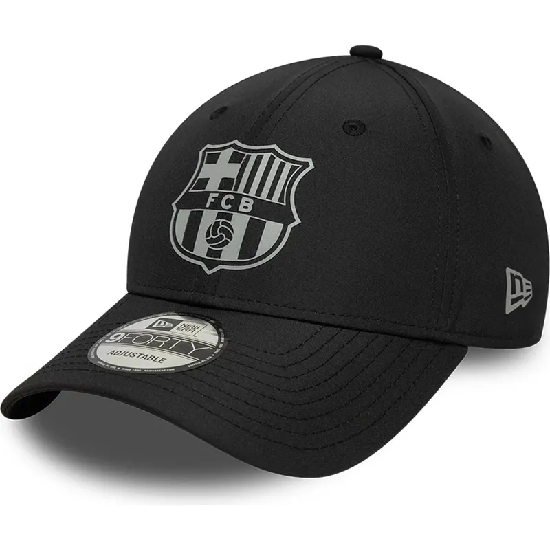 cap-curbata-black-snapback-9forty-ajustable-de-fc-barcelona-laliga-de-new-era