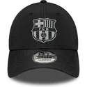 cappellino-curvo-nero-regolabile-del-fc-barcelona-laliga-9forty-reflective-di-new-era