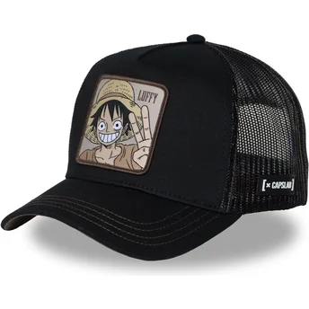 Cap curbată black snapback Monkey D. Luffy One Piece de Capslab