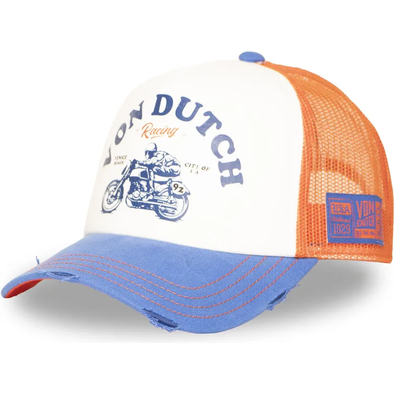 czapka-trucker-pomaranczowo-niebieska-crew34-od-von-dutch