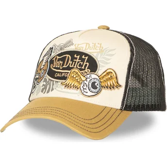 Czapka trucker wielokolorowa PATCHES15 od Von Dutch