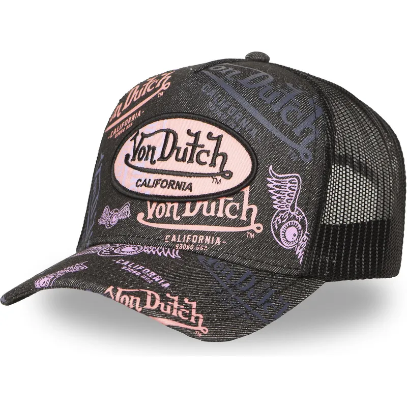 cappellino-trucker-nero-cafe07-di-von-dutch