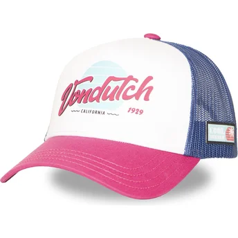 Cap curbată multicolor snapback de Von Dutch