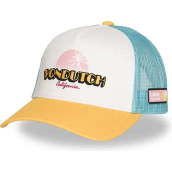 Cap curbată multicolor snapback de Von Dutch