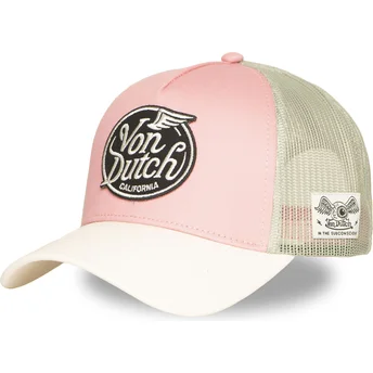 Cap curbată multicolor snapback de Von Dutch