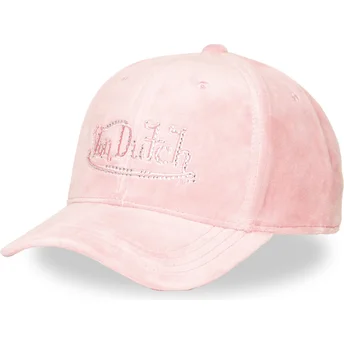 Cappellino visiera curva rosa regolabile VEL P CB di Von Dutch
