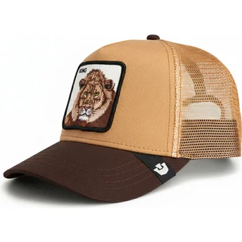 Șepci curbată maro snapback King Mane Man The Farm de Goorin Bros.