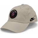 epci-curbata-bej-reglabila-club-unstructured-organic-cotton-de-atlanta-braves-mlb-de-nike
