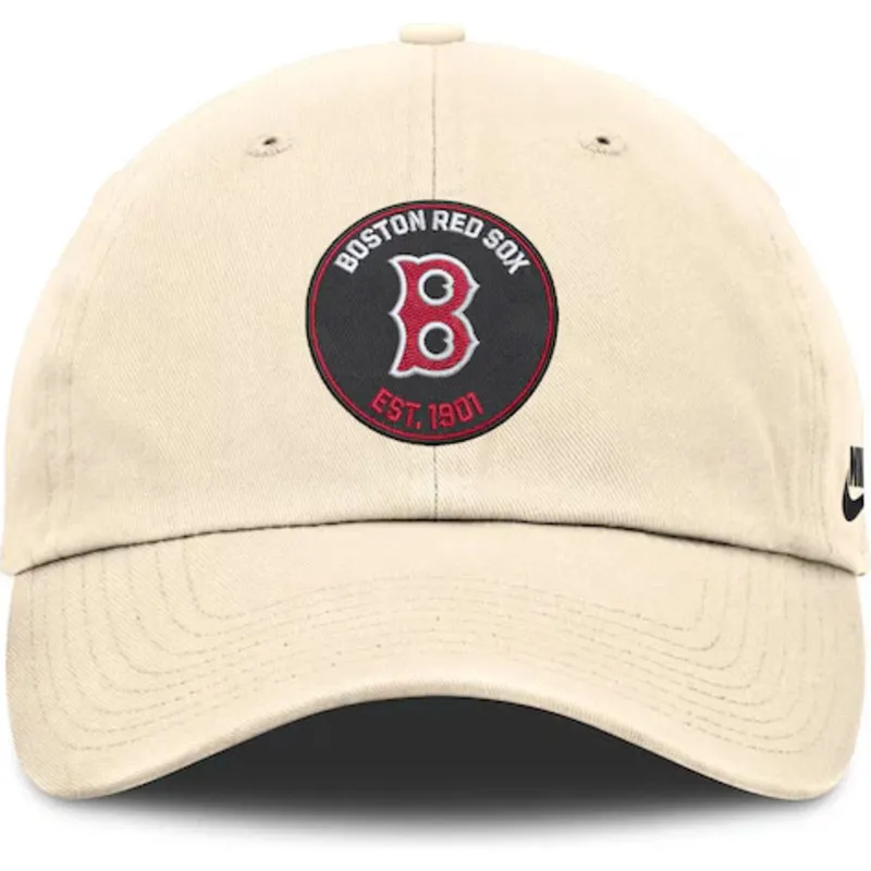 gorra-curva-beige-ajustable-club-unstructured-organic-cotton-de-boston-red-sox-mlb-de-nike