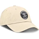 casquette-courbee-beige-ajustable-club-unstructured-organic-cotton-chicago-white-sox-mlb-nike