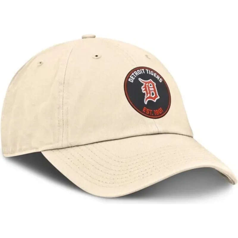 epci-curbata-bej-reglabila-club-unstructured-organic-cotton-de-detroit-tigers-mlb-de-nike
