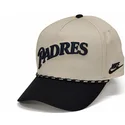 cap-curbata-beige-snapback-rise-structured-de-san-diego-padres-mlb-de-nike
