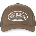 cappellino-trucker-marrone-regolabile-lof-b3-di-von-dutch