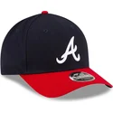 cappellino-visiera-curva-blu-marino-e-rosso-snapback-9forty-m-crown-player-replica-di-atlanta-braves-mlb-di-new-era
