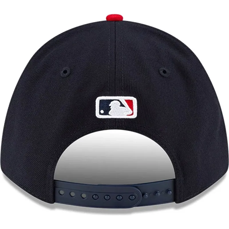 cappellino-visiera-curva-blu-marino-e-rosso-snapback-9forty-m-crown-player-replica-di-atlanta-braves-mlb-di-new-era